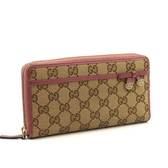 Auth Gucci Zippy Wallet Beige Canvas #6679G14 - Picture 3 of 12